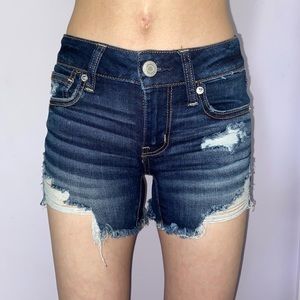 american eagle denim shorts